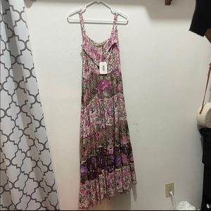 Spell gypsy desert daisy maxi dress Med